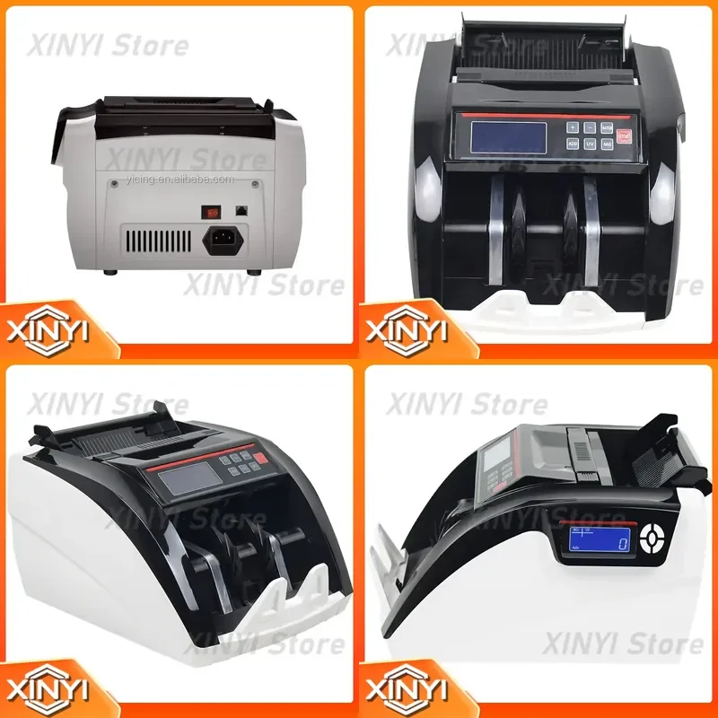LCD Bill Counter for Multi-Currency Cash Detection with High Cost Performance Industrial Grade Durability Limited Time