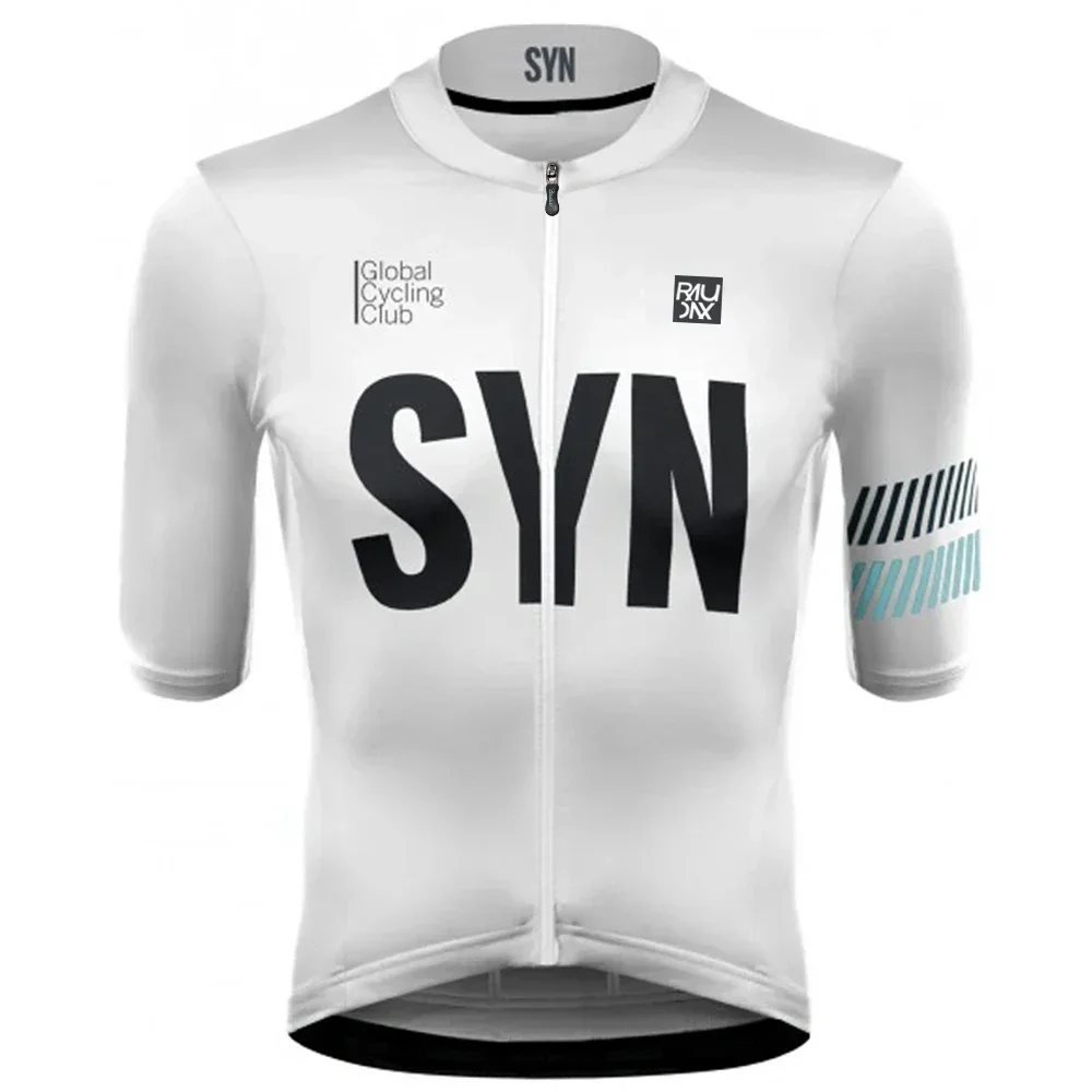 2024 SYN Raudax  Summer Cycling Jersey Sets Outdoor Mountain Bike Breathable Sportwears Short Sleeves Road Bike Cycling Clothing