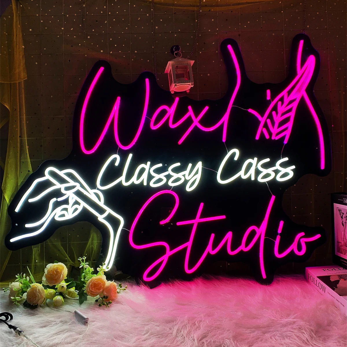 Sexy Nail Neon, apply birthday, bar, nightclub, bedroom, room, decoration, to create their own unique atmosphere