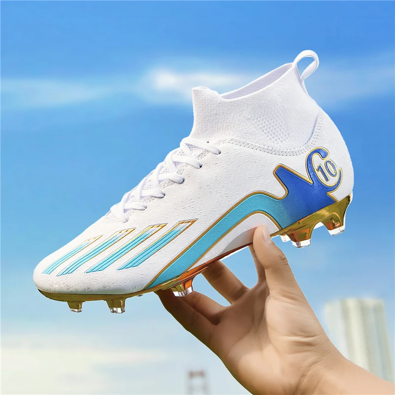 Ankle Cleats Men Soccer Shoes Football Field Boots Children Anti Slip Sneakers Comfortable Football Shoes Sneakers for Men