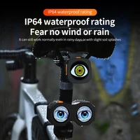 Lámpara de ojo del diablo para motocicleta, luz trasera para bicicleta eléctrica, modificación de espejo trasero, ojo de águila, LED, atmósfera dinámica, Control por aplicación