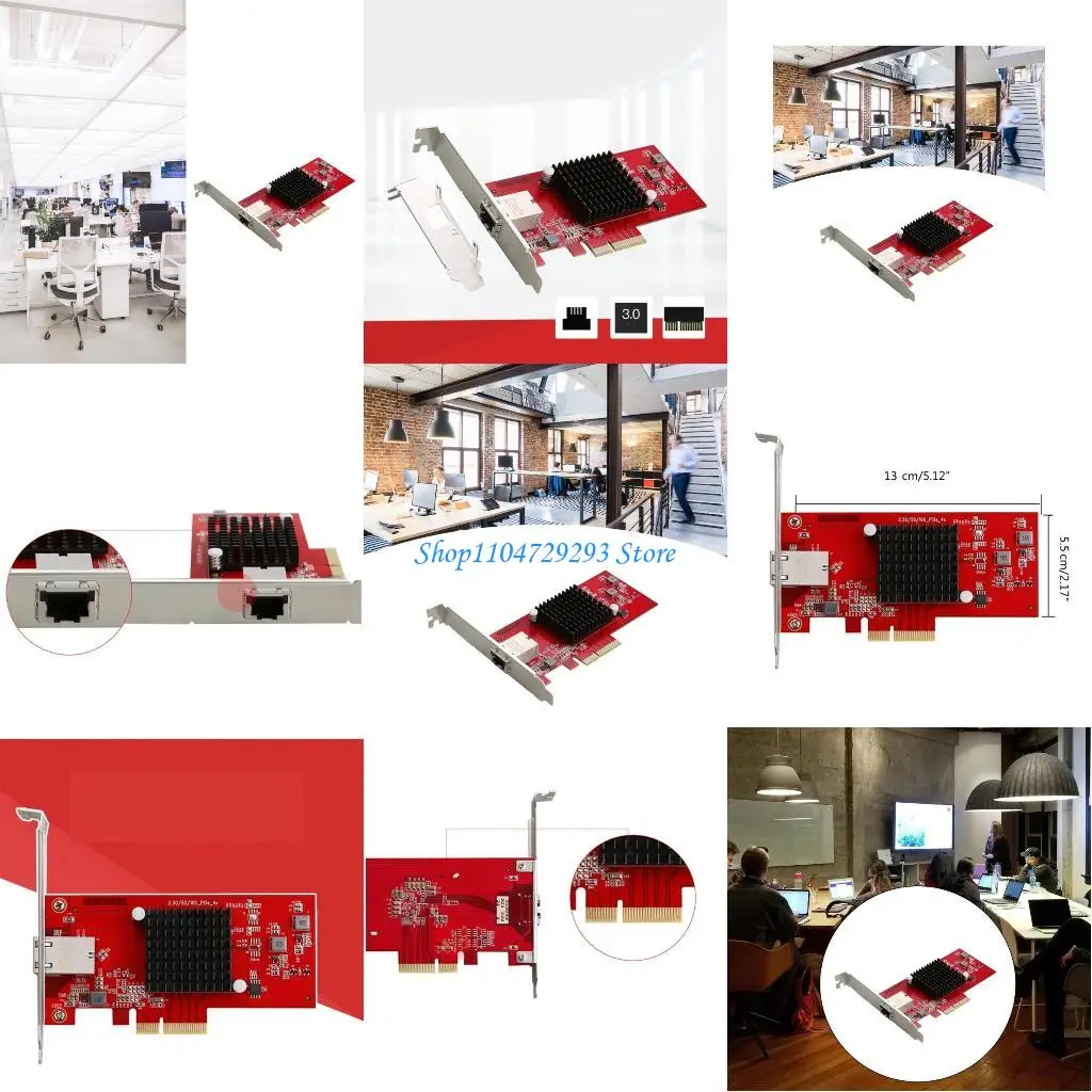 

Эффективный сетевой адаптер Y2GD 10GbE PCIe для X520 DA1, один порт SFP+ 10GBASET-T