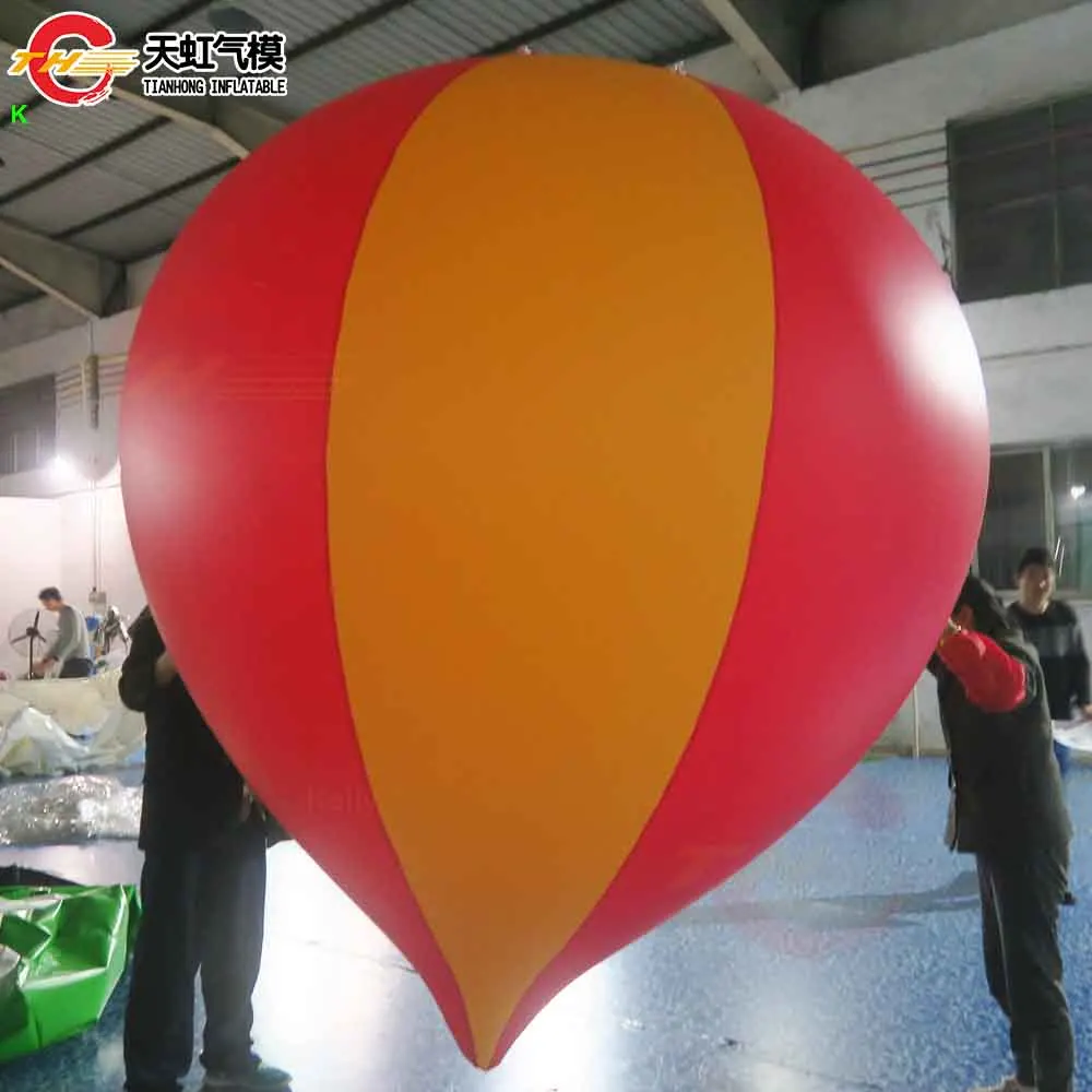 Envío rápido, globo de helio inflable con forma de gota de agua de 2,5 mH para decoración de escenario de fiesta en club nocturno
