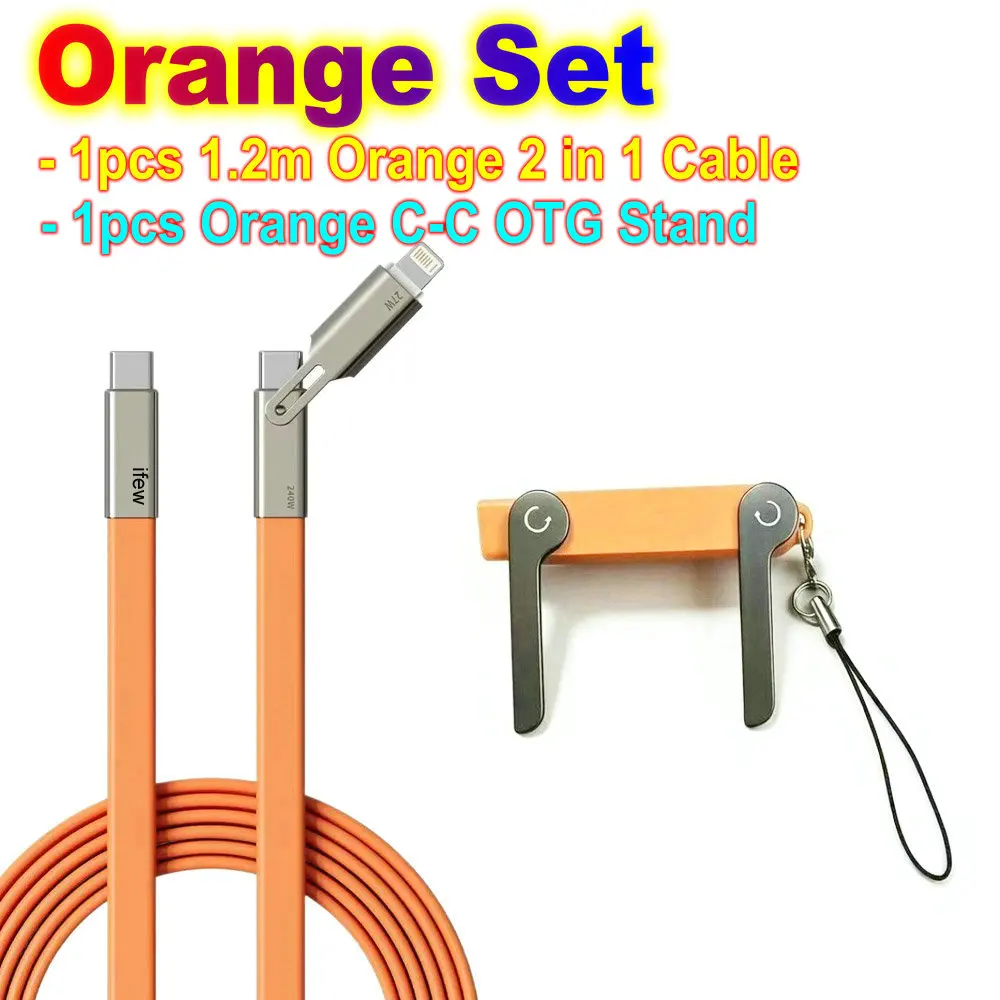 

Flat Charging Mobile Cable C Charger Usb Kickcable Cell Phone Charge Kick Stand Gsm Data Ultra Fast Charging Type C Cable Wire