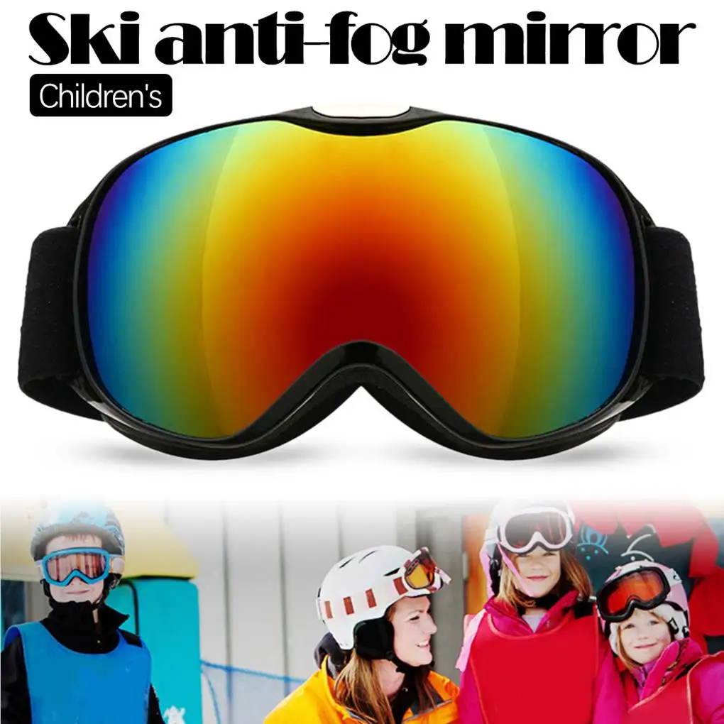 Snow Skiing Goggles Windproof Sandproof UV Protection Parachute Glasses Eye Protection for Adults And Children Universal