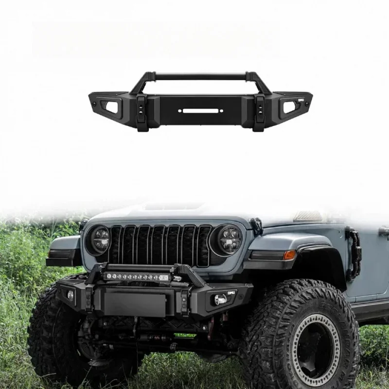 

Automotive Aluminum Alloy Front Bumper / Crash Bar — Designed Specifically JL/JT
