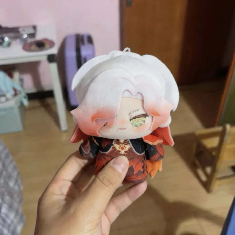 10cm Anime Game Identity V Red Knight Kawaii Cosplay Soft Cotton Doll Starfish Body Richard Cartoon Mini Toy Figures Fans Gifts