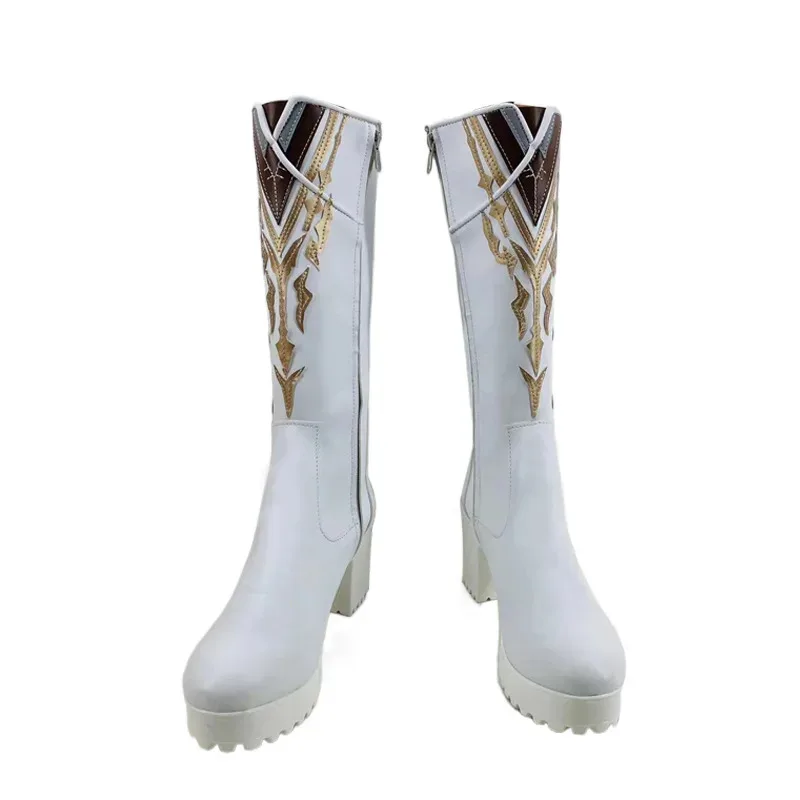 Zapatos Xavier Cosplay Anime juego amor y espacio profundo zapato hombre mujer botas de PU