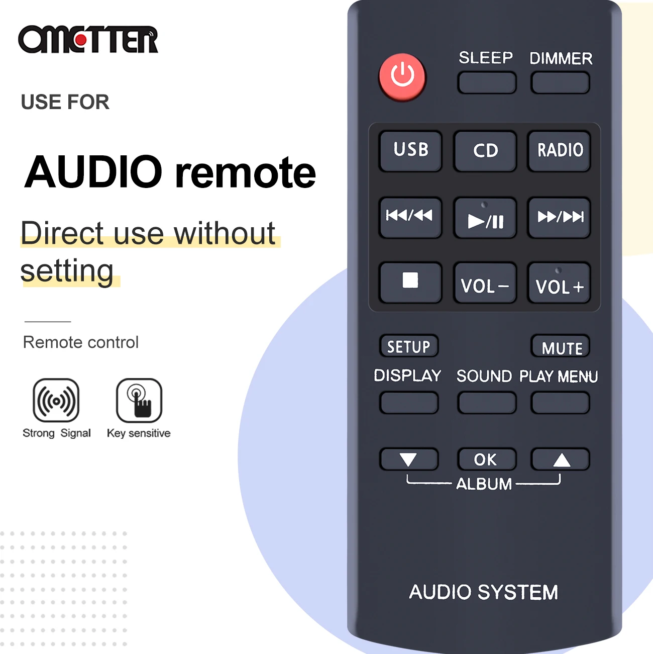 جديد لنظام الصوت باناسونيك N2QAYC000060 التحكم عن بعد SC-HC17EB SC-HC17EB-K