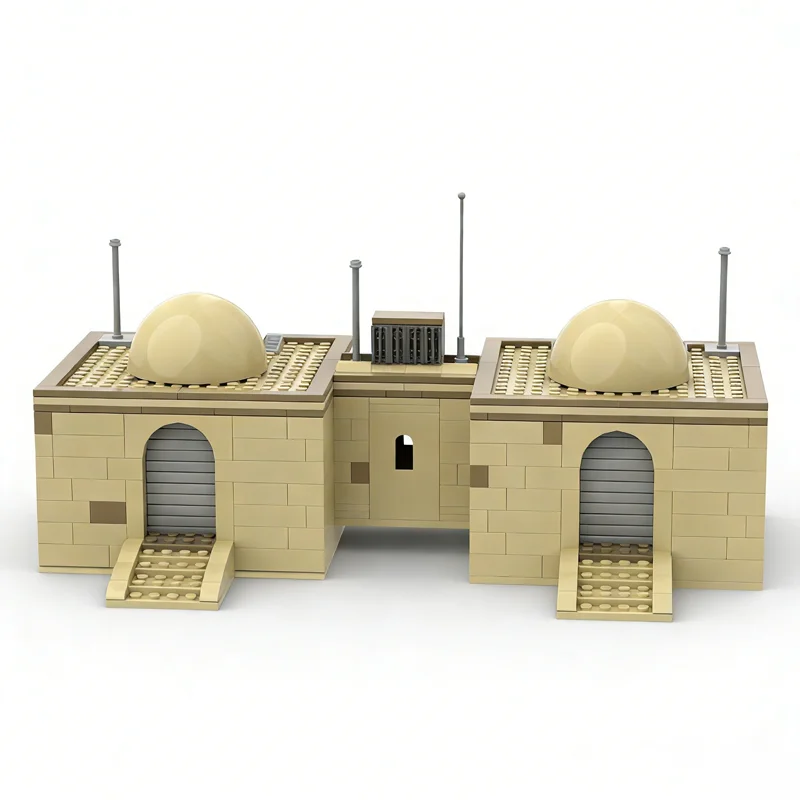 409 pièces MOC Star bataille Tatooine maison 4 modèles blocs de construction Architecture jouets créatifs bricolage idée cadeau de noël éducation