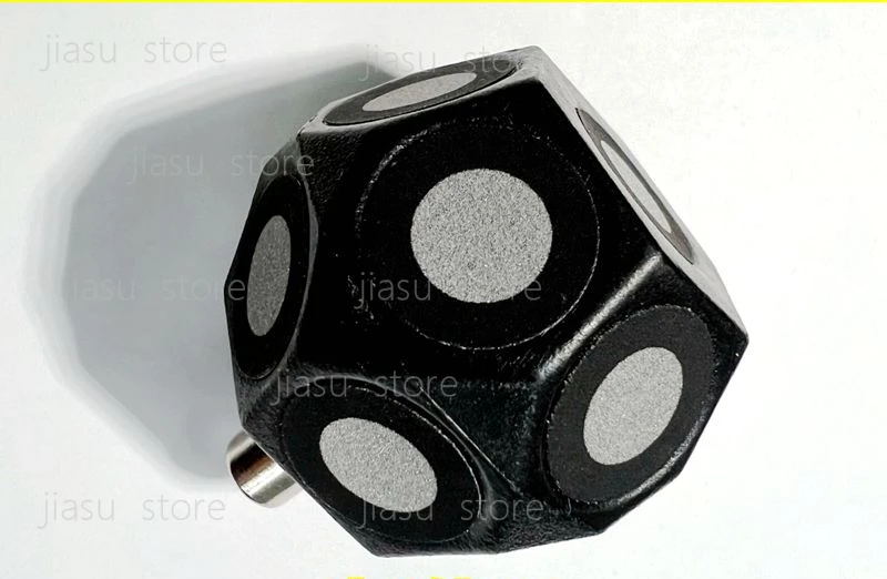 

Ручной лазерный 3D-сканер: магнитный маркер-шар, высокорефлективный маркерный элемент, внутреннее кольцо 6 мм, внешнее кольцо 10 мм