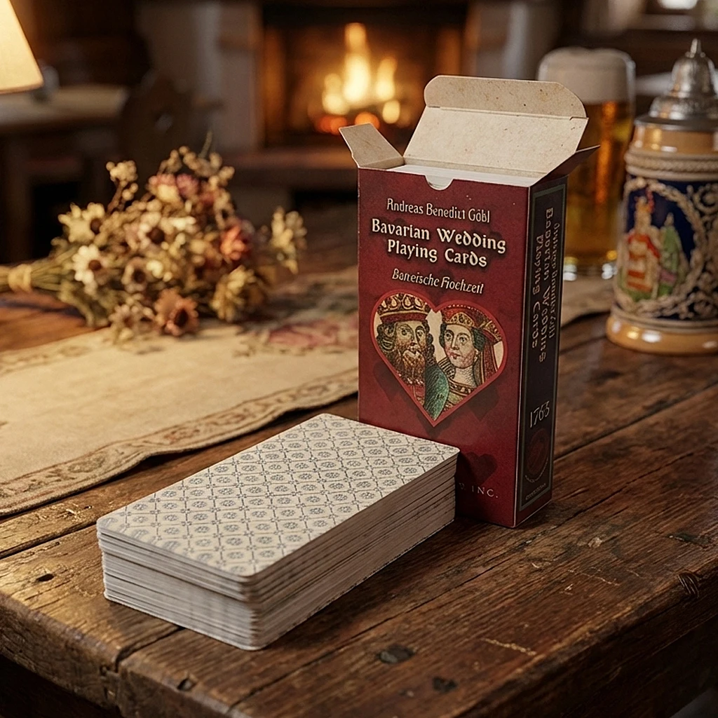 

Баварские свадебные карты Таро 1765 года, 12*6 см, полная колода из 78 карт на двойном тисненом картоне