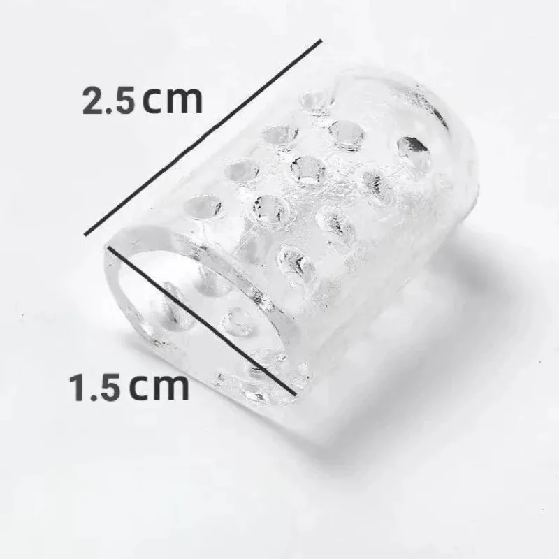 10pcs Silicone Toe Covers Breathable Toe Caps Anti Friction Protector Prevents Blisters Foot Care Tool