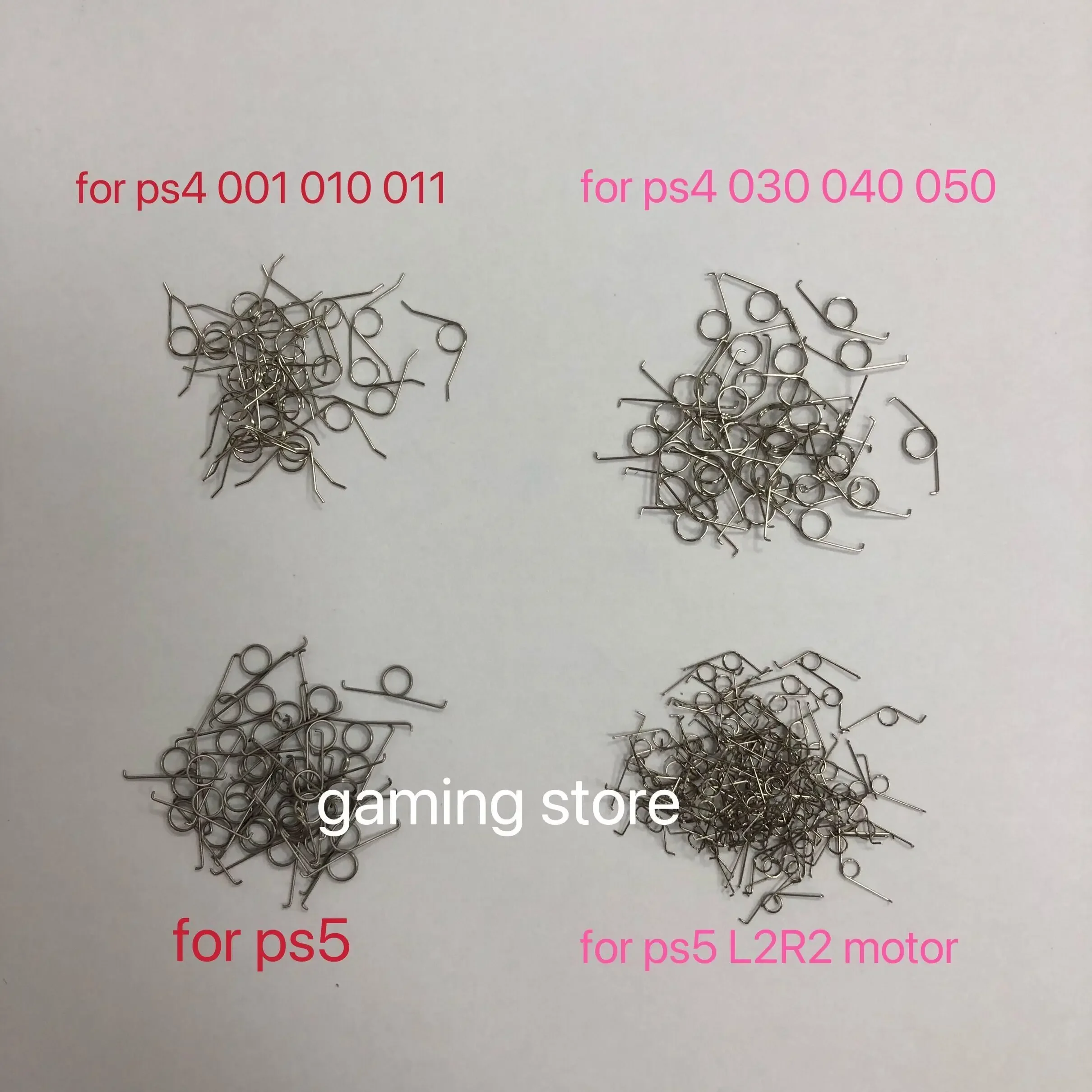 100pcs/lot for PS4 Game Pad Joystick Controller JDS-010 001 011 030 040 050 for Ps5 Controller for Ps5 L2R2 Motor Spring Part