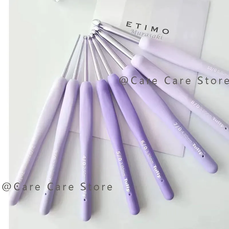 1Piece Original Tulip Etimo Murasaki Crochet Hook With Cushion