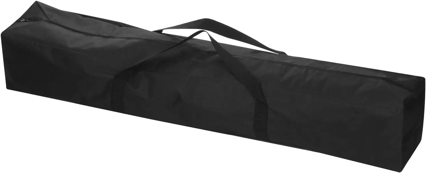 

55 H Camp Chair Replacement Bag, Nylon Foldable Carrying Bag Zippered Bag With Shoulder Strap For Camping Tent Travel, Black