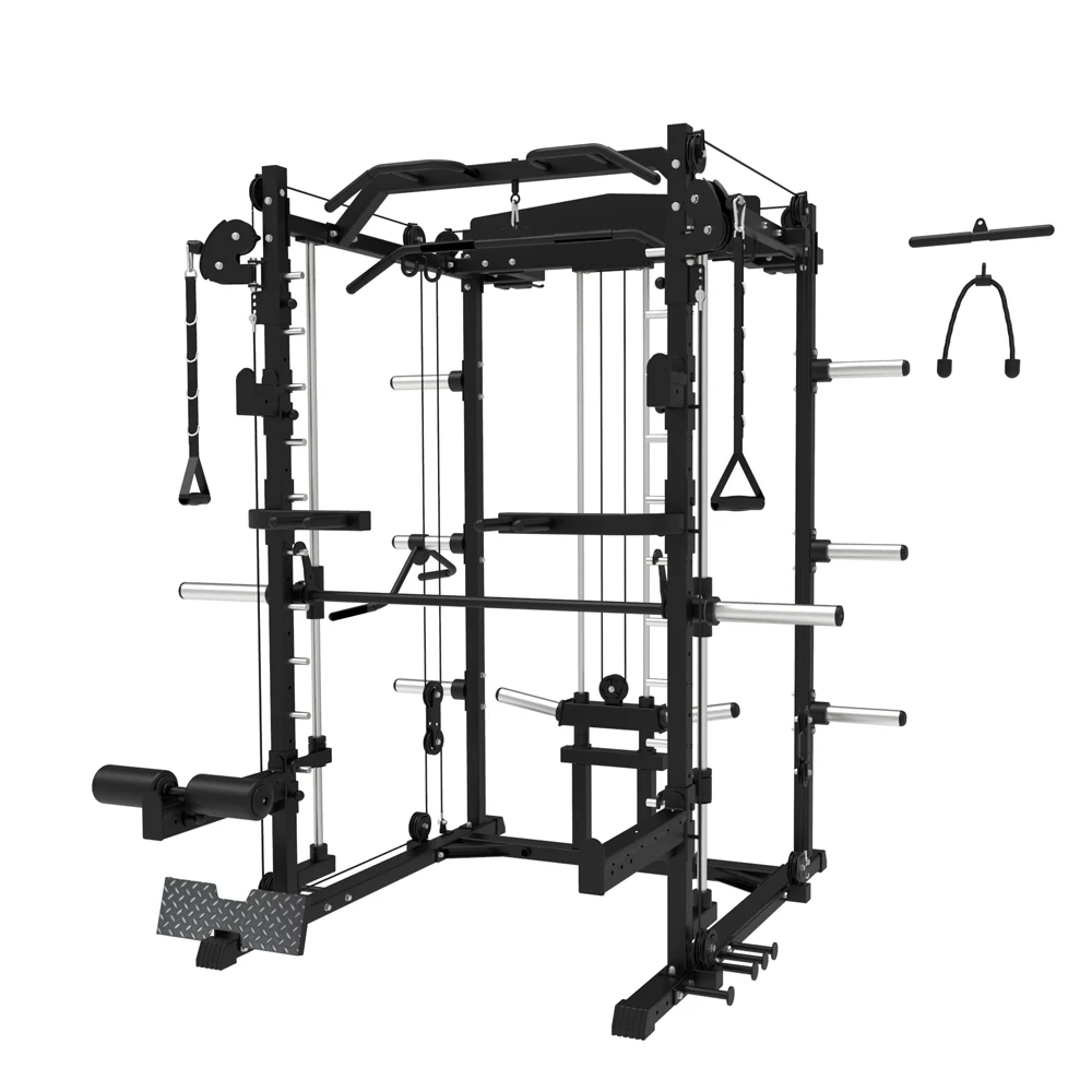

Multi Gym Strength Machine All in One Functional Trainer Multi-functional Smith Machine