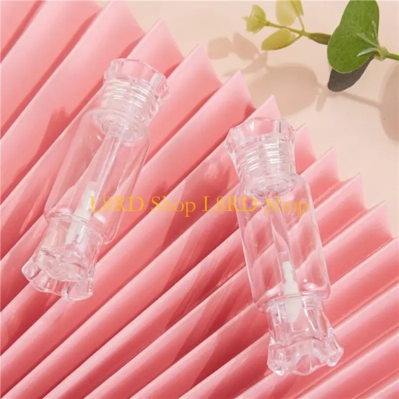 L8RD Empty Lip Gloss Tubes Refillable Lipstick Tube Cosmetic Containers Empty Lip Balm Tubes for DIY Cosmetics Lip Gloss