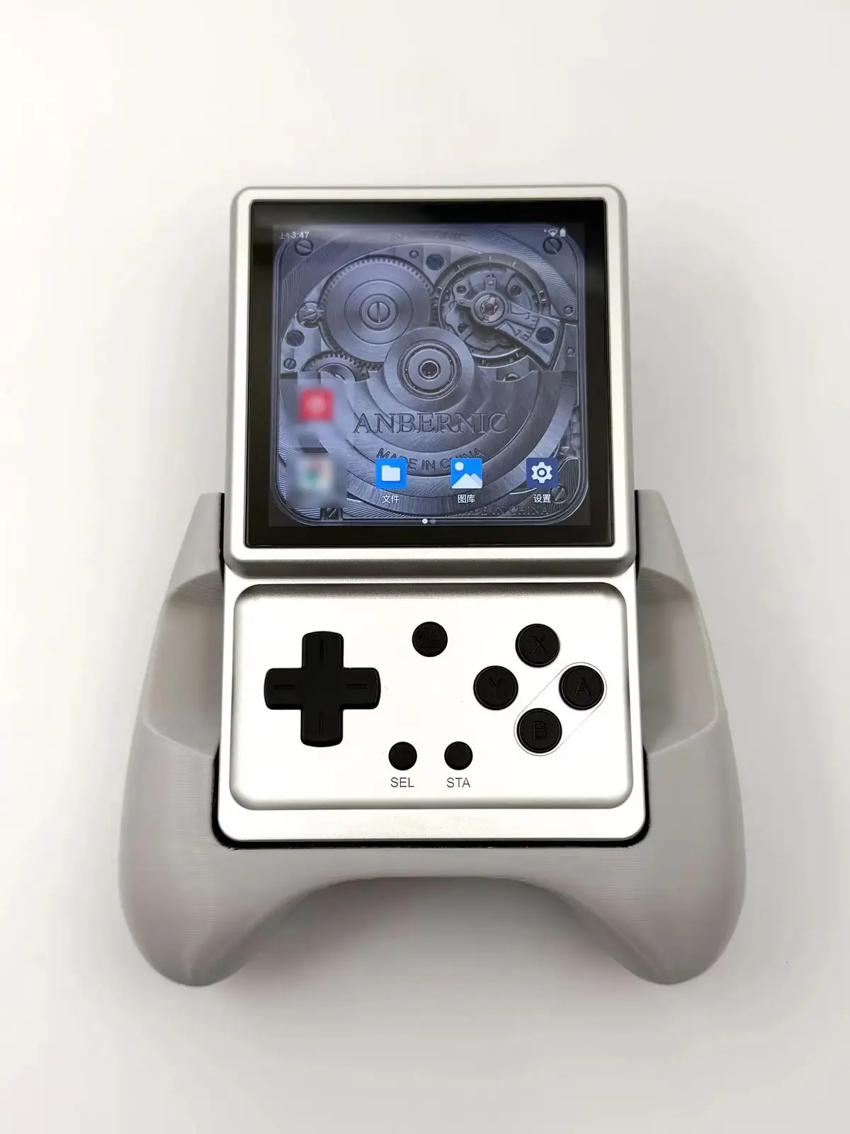 RG ROTATE Grip Wygodny uchwyt Drukowany w 3D grip do konsoli Anbernic RGRotate Elegancki i lekki design Ergonomiczne akcesoria — zdjęcie produktu 7