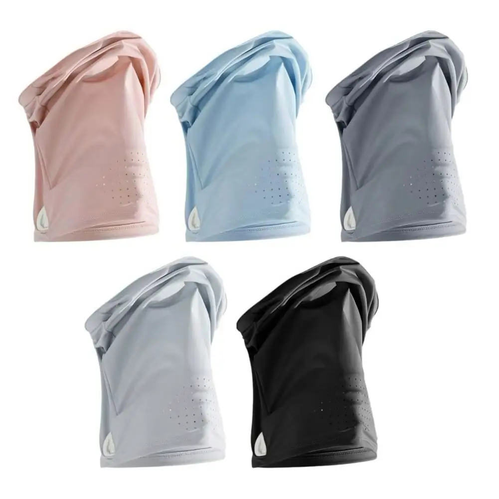 Face Cover UV Protection Outdoor Ice Silk Mask Neck Wrap Cover Sport Sun Proof  Neck Wrap Cover Sunscreen Face Scarf For Camping