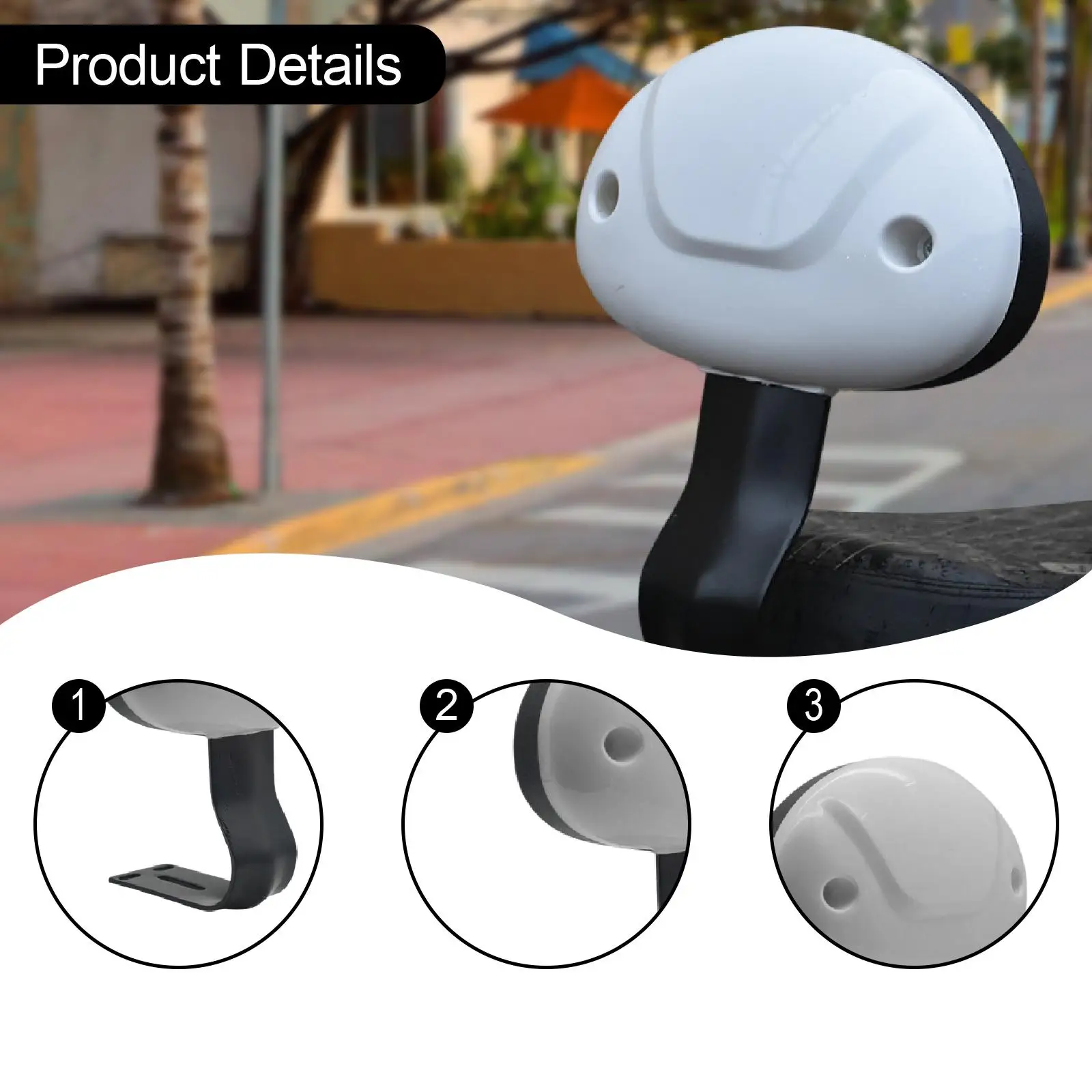 مسند ظهر للسكوتر الكهربائي، ملحقات مريحة للركوب، مسند ظهر