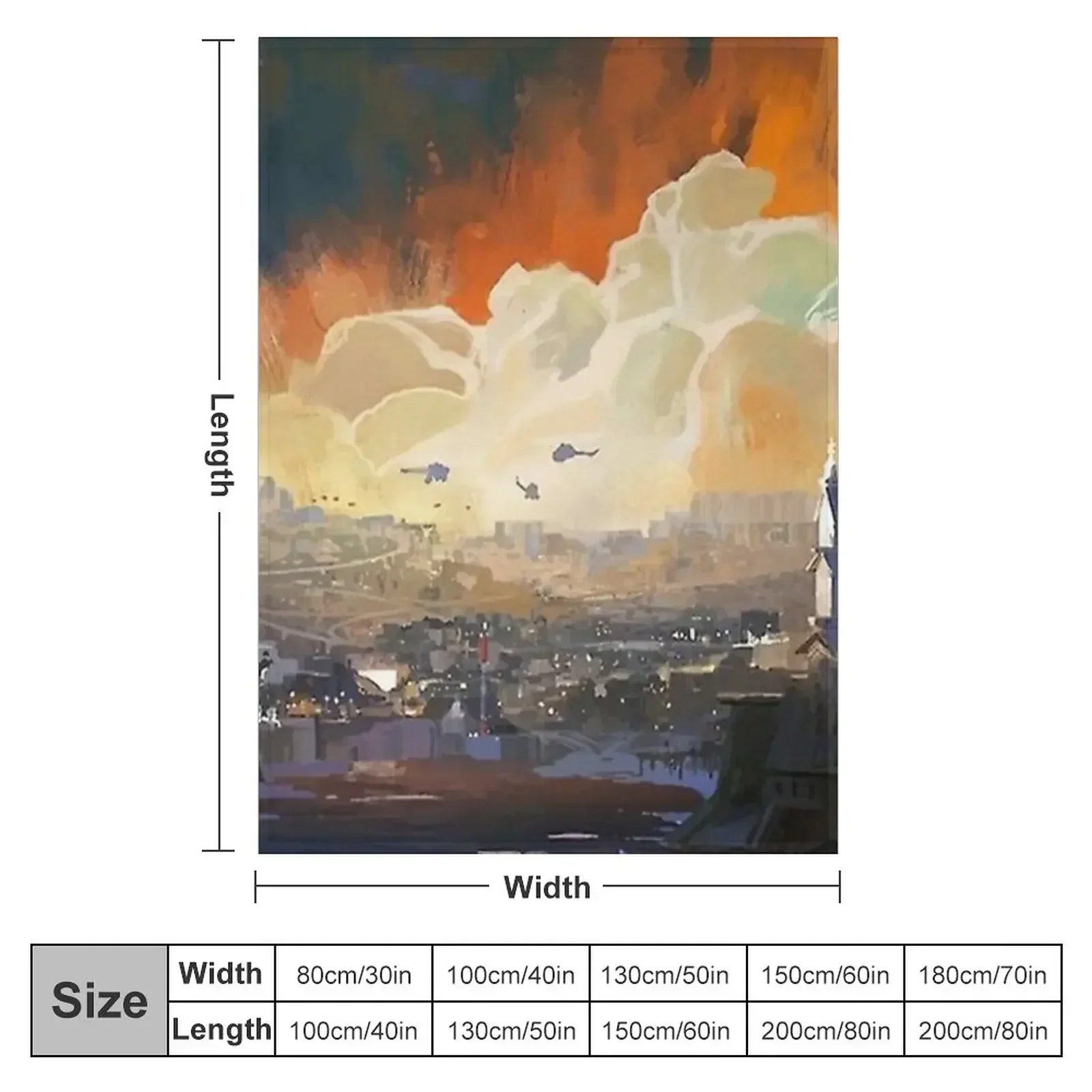 Disco Elysium Poster Throw Blanket couch cozy soft plush fuzzy picnic outdoor blanket