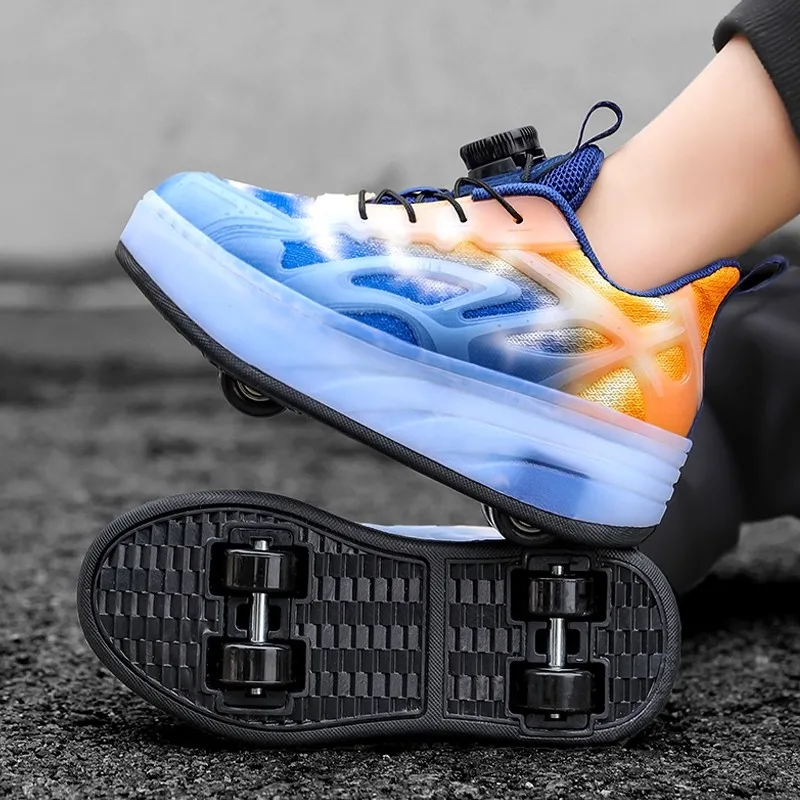 

Winter New Arrivals Now Hot Selling Anti-Slip, Wear-Resistant Kids' Skate Shoes Casual Style with Electric Wheels Exceptional Qu