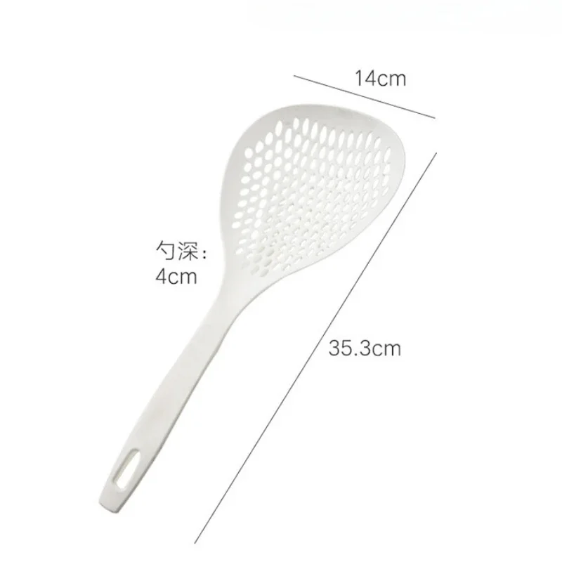 1 Pc Large Capacity Mesh Spoon Withstand High Temperature Hung Noodle Dumpling Leaking Net Not Easy To Deform Kitchen Supplies