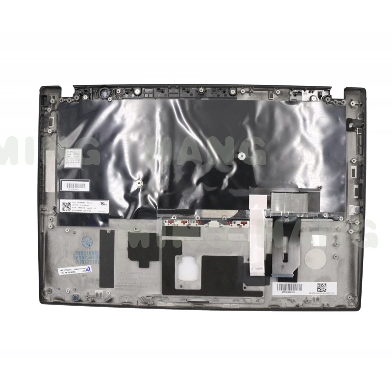 l   02hm280 New For Lenovo ThinkPad T490S Palmrest US Keyboard Bezel Cover W/FP
