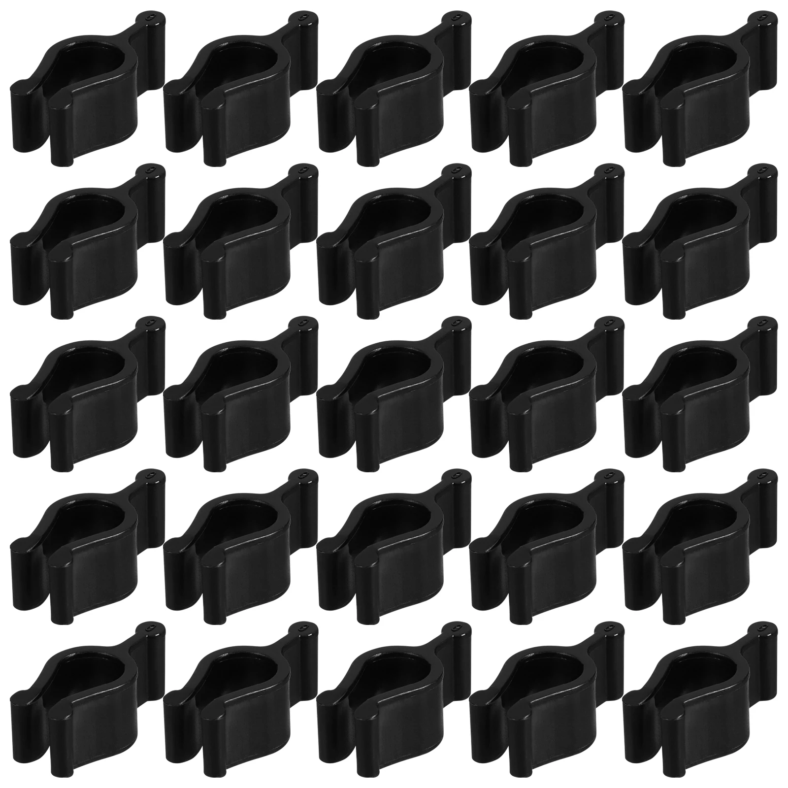 

30 Pcs Makeup Remover Oil Bottle Pump and Head Clips Lock Leakproof Shampoo Accessory Cleansing Collar Holder