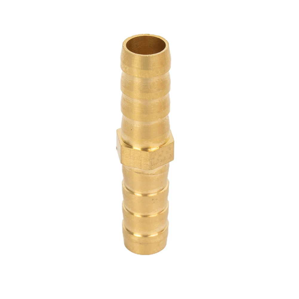 Connector Pipe Joint Replacement Water Brass Circular For Air Liquid Forging Fuel Hose Metal Nipple Oil Straight
