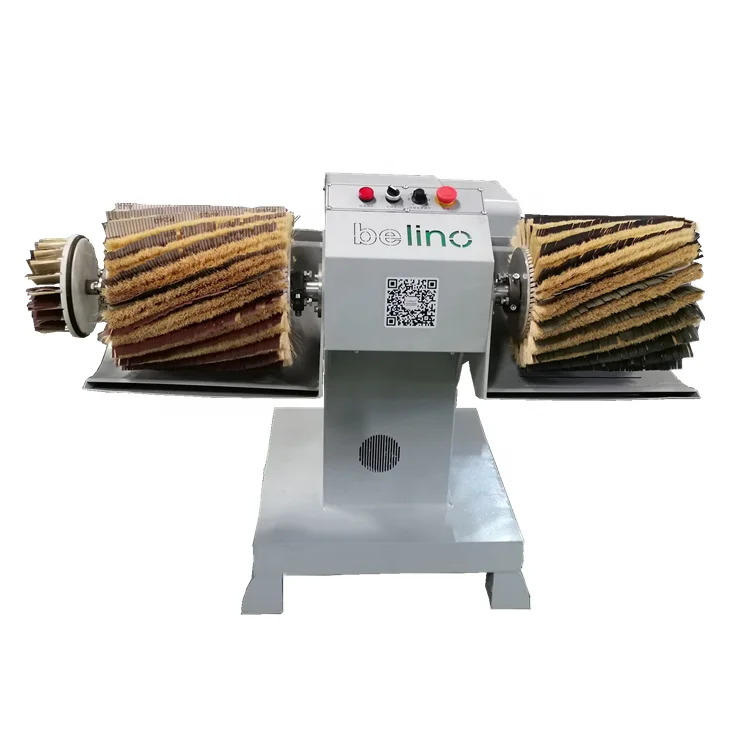 Belino Manual Mini Shaped Polishing Machine Woodworking Machinery with Brush Sander for Solid Wood Furniture Parts