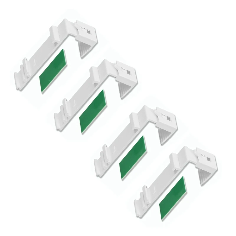 Soporte ajustable para alargar persiana enrollable, accesorios fijación, soporte para cortina enrollable, abrazadera para