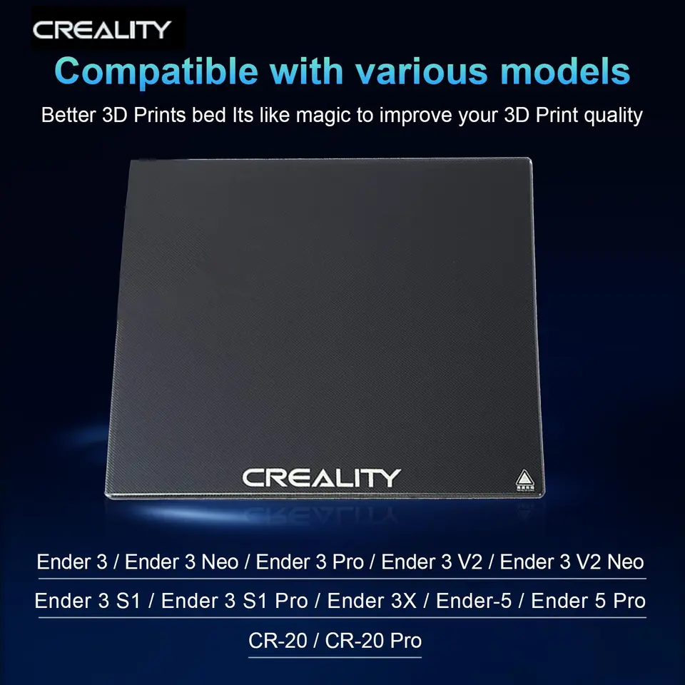 Creality Ender 3 ガラスベッドアップグレード 3D プリンター強化