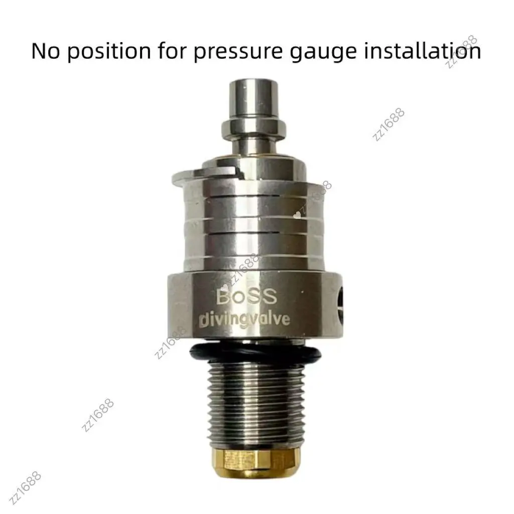 Direct injection valve without pressure gauge, installation without pressure gauge, connecting bottle thread M18 * 1.5mm