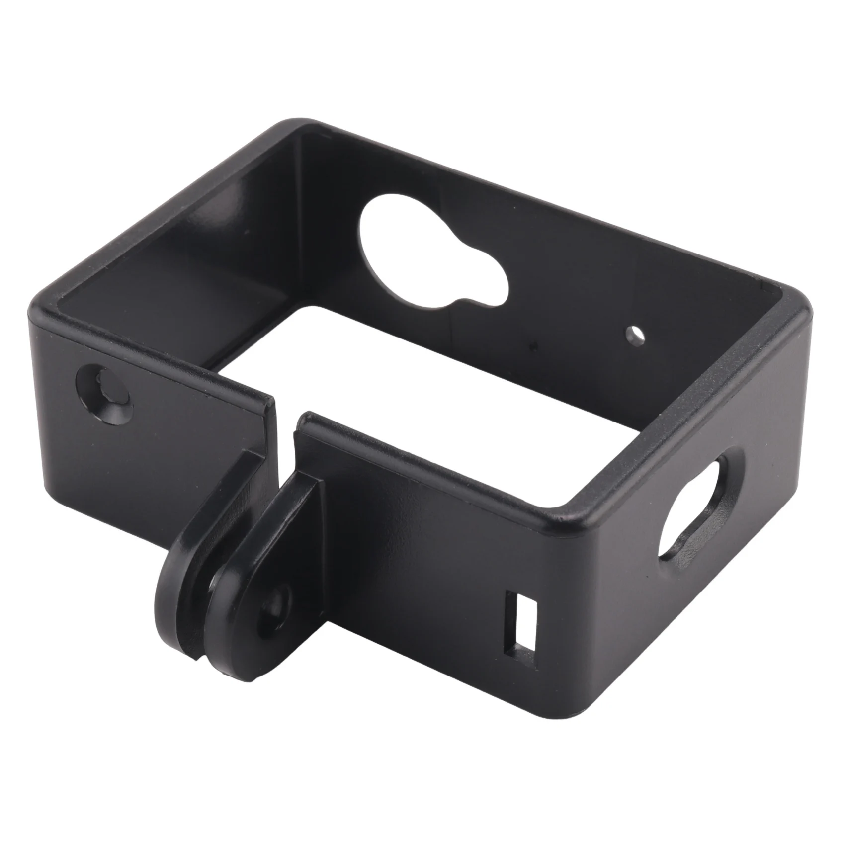 YDSC Protective Housing Side Border Frame Case for Xiaomi Yi Xiaoyi Action Sport Camera Accessories Black