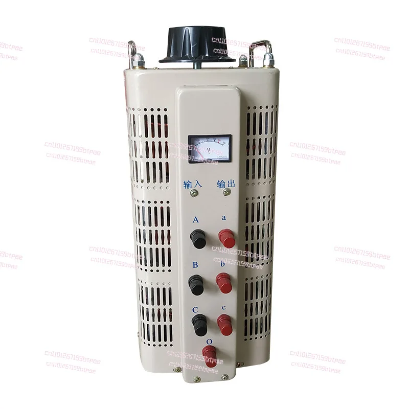 380V three-phase contact voltage regulator TSGC2-15KVA manual 0-430V voltage regulation