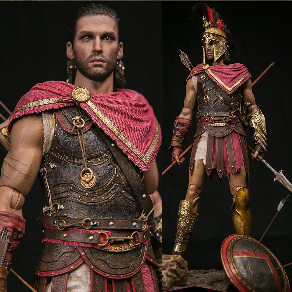 

In Stock DAMTOYS DMS019 1/6 Collectible Full Set Odyssey Alexios Male Solider Action Figure with Weapon Model for Fans Gifts