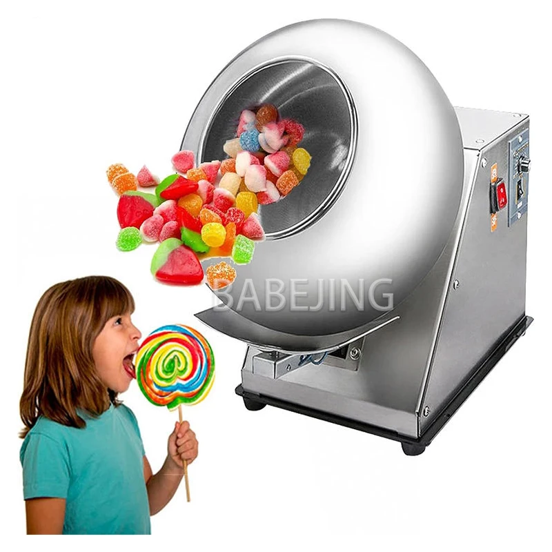 آلة طلاء الشوكولاتة بجوز الطعام من BABEJING آلة طلاء الشوكولاتة التجارية