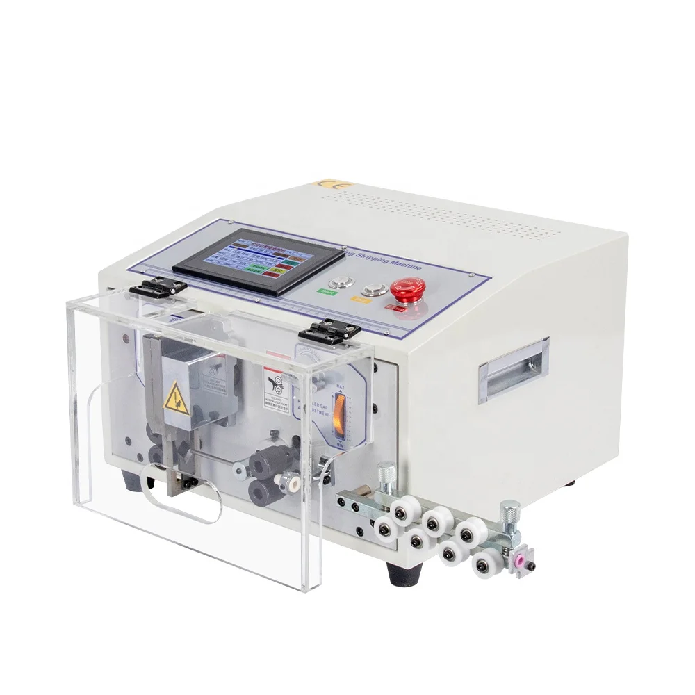 

EASTONTECH UniStrip Automatic Cable Wire Cutting Stripping Machine Touch Screen For 0.1-4.5 Mm (32-11 AWG) With Protective Cover