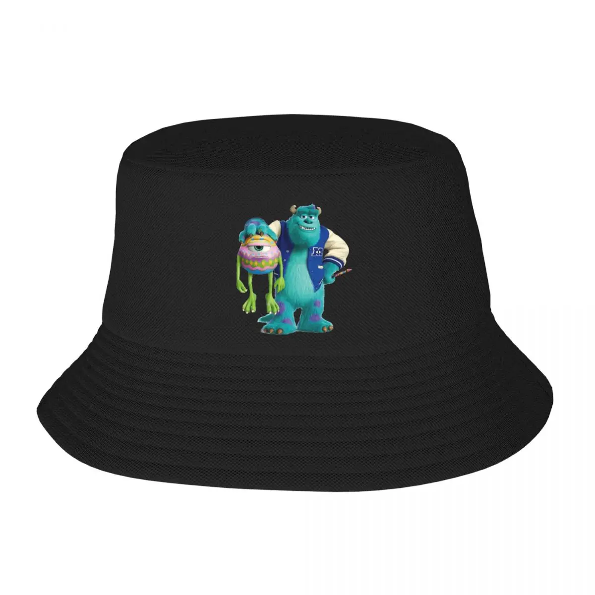 Sullivan And Mike Fisherman Hat Boys Girls Fashion Disney Monsters University Sullivan Spring Summer Bucket Hat Travel Panama