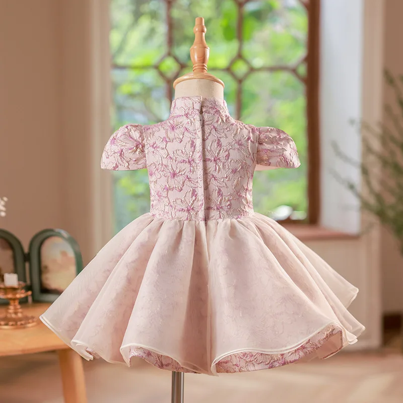 Baby Girls' Princess vestido de baile, Birthday Party Dresses, Batismo, Design bonito, Crianças, Moda, G55