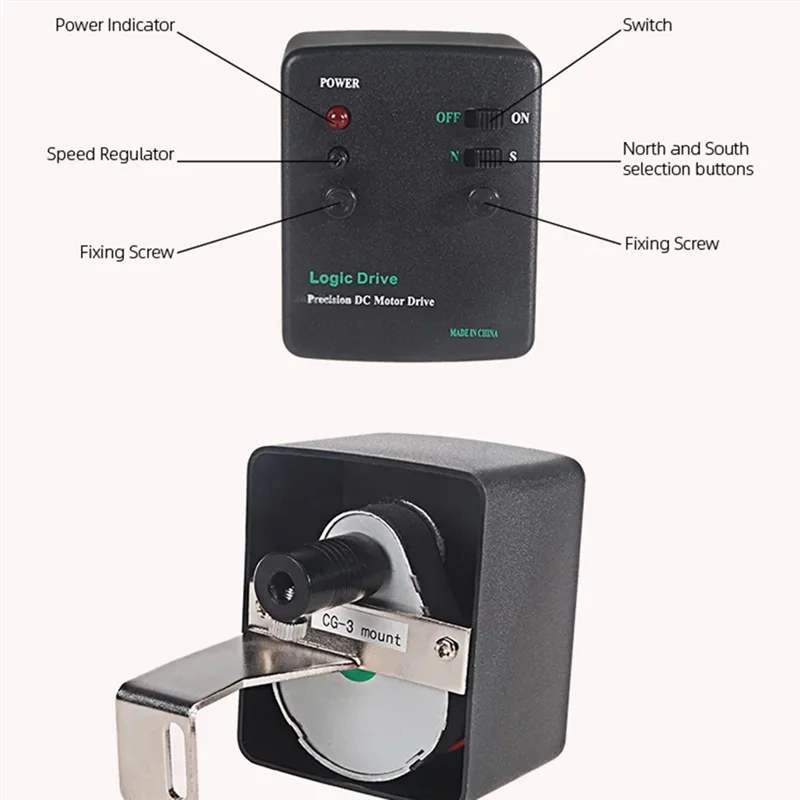 COSW-For محرك أحادي المحور لـ Astromaster و Powerseeker لـ Celestron EQ1 CG2