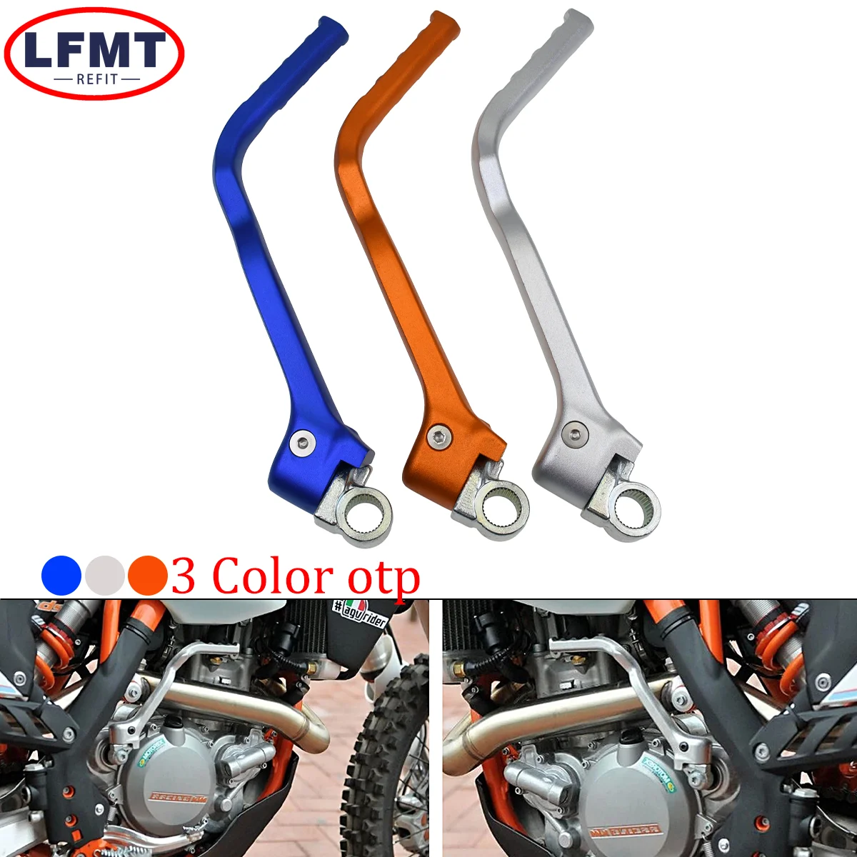 

Для мотоцикла KTM XC SX EXC EXCF SXF XCF XCFW XCW 250 300 350 450 500 530 CNC кованая педаль стартера с рычагом 1998-2019