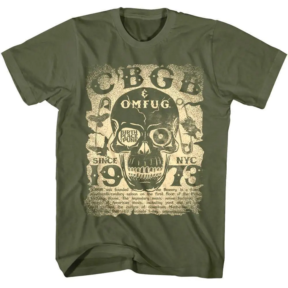 CBGB OMFUG Birthplace of Punk Men's T Shirt