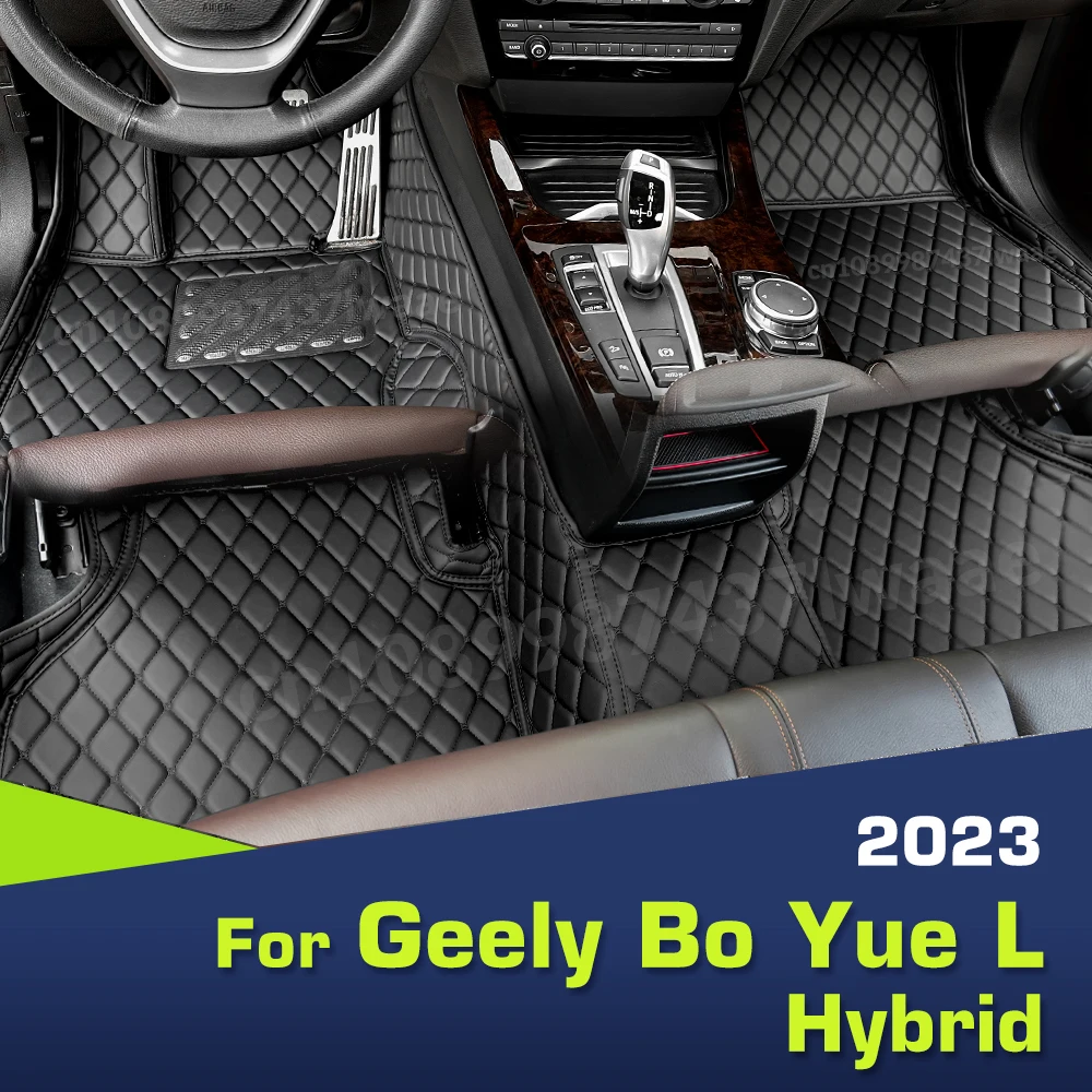 

Автомобильные коврики на заказ для Geely Bo Yue L Hybrid 2023, автомобильный ковер, детали интерьера, аксессуары, детали защитных накладок