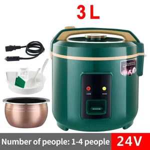 3L Gran capacidad 24 V Coachadora de arroz de automóvil 200w para camión 8 Mejor máquina de cocción automática de ventas - №7