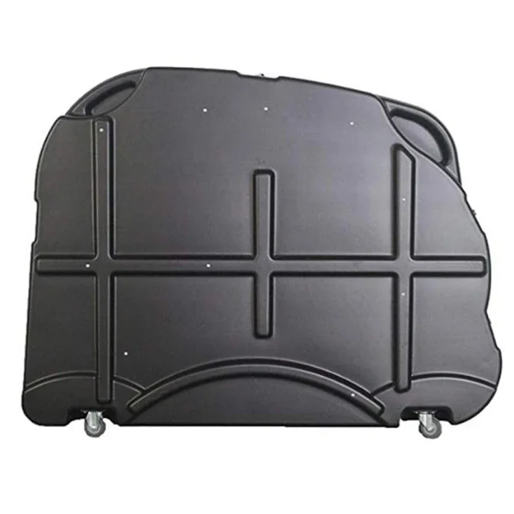 Custom Molded  Sports Bike Travel Hard Case Carrier Bicycle Storage Bag Box with Wheels Transport Delivery Case for Journey