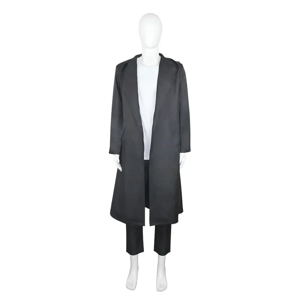 Animation Solo Upgrade Song Zhenyu Animation Cosplay Costume Wig Black Hooded Windbreaker Suit Hunter Shunsuiye Costume Props