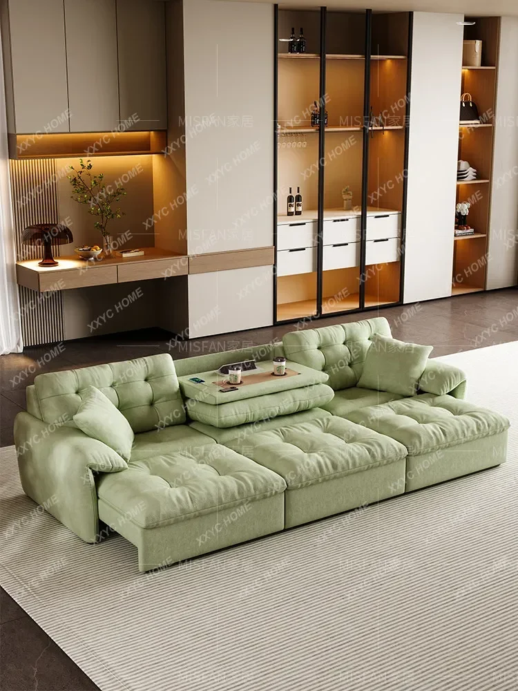 Detachable Washable Cat Scratching Cloth Electric Multifunctional Sofa Cloud Reclining Sleeping Extendable Bed